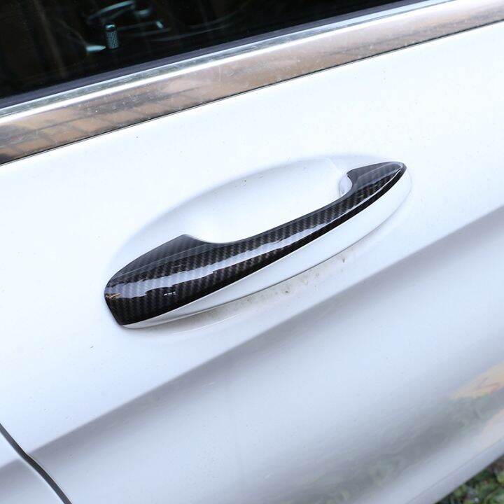 abs-carbon-fiber-door-handle-cover-trim-sticker-for-c-class-w205-glc-x253-e-class-w213-car-accessories