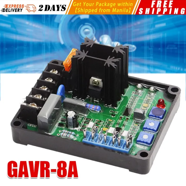 GAVR 8A Brushless AVR Generator Automatic Voltage Regulator Module ...