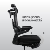 Furradec เก้าอี้เพื่อสุขภาพ รุ่น Supreme Black สีดำ