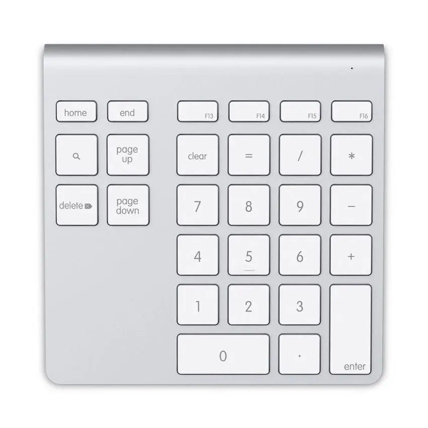 BELKIN 28 Key Bluetooth Numeric Keypad, Aluminium As the Picture One