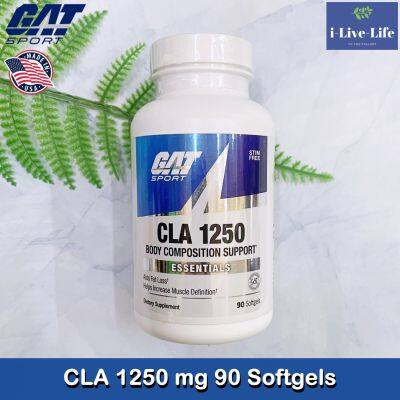 ซีแอลเอ จากน้ำมันดอกคำฝอย CLA 1250 mg 90 Softgels - GAT