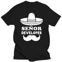 100% Cotton Unisex T Shirt Senor Developer Programmer Coder Spanish Funny Minimalist Artwork Gift Tee XS-6XL