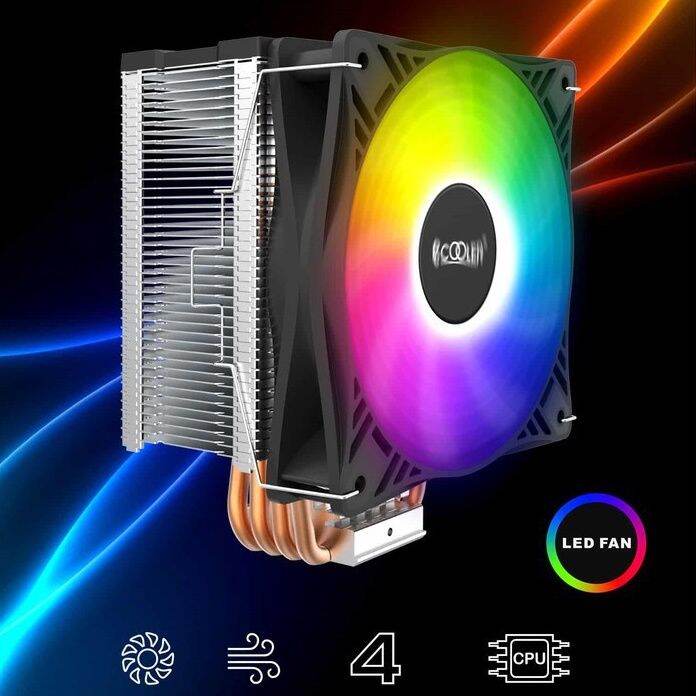 PCCOOLER GI-X4S CPU COOLER Philippines ready stock CPU Cooling Fan RGB ...