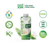 Quà Tết 2022 BẬT NẮP UỐNG DỪA TƯƠI Nước dừa đóng hộp Cocoxim dứa non dung