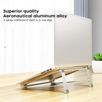 Computer Laptop Holder Foldable Support Cooling Bracket Riser Storage Rack Stable Laptop Stand Tablet Support Lazy Bracket