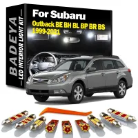 (Premium car) BADEYA Canbus รถยนต์ LED ชุดไฟภายในสำหรับ Subaru Outback BE BH BL BP BR BS 1999-2015 2016 2017 2018 2019 2020 2021หลอดไฟ Led