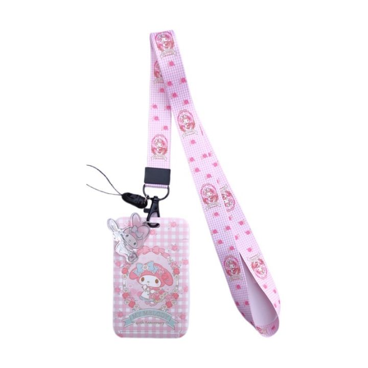 cw-kulomi-card-holder-documents-student-campus-lanyard-id-hanging-neck-rope-anti-lost