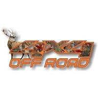 4x4 Offroad with Buck 13 Decals 4x4 Off Road Accessories Deer Hunting 4x4 Truck Lift Kit Stickers