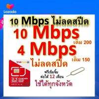 ซิมโปรเทพ 4 Mbps ไม่ลดสปีด เล่นไม่อั้น โทรฟรีทุกเครือข่ายได้ แถมฟรีเข็มจิ้มซิม