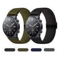 [HOT JUXLLKBKOW 514] ไนล่อน Solo ห่วงสายรัดสำหรับ Xiaomi นาฬิกา S1วงผ้ายืดหยุ่นสำหรับ MiWatch S1ที่ใช้งาน Xiaomi นาฬิกาสีเข็มขัดสร้อยข้อมือ Watch Bands