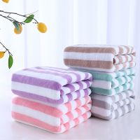 New Stripes Absorbent Quick Drying Bath Towel Sets Soft Adults Face Hand Towels Bathroom Microfiber Swim Bath Towels 2022