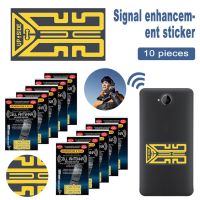 New 10PCS Cell Mobile Phone Signal Boosters Enhancement Stickers Radiation Protection Sticker Amplifier For Antenna Booster Hot Other Electronic Gadge