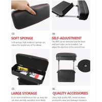 Universal car armrest adjustable box Interior auto seat gap organizer Central elbow support arm rest