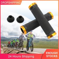 2023 NEW Bicycle Grips MTB Road Cycling Handbar Grips Rubber Silicone Non-slip Bilateral Lock Handle Grips Bike Accessories 11 Colors