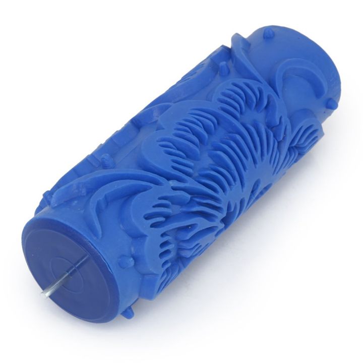 15cm-blue-floral-pattern-roller