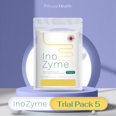 [Trial Pack] Inozyme อิโนโซม์ เอนไซม์ช่วยย่อย ปรับระบบการย่อยสมดุล (ผลิตภัณฑ์เสริมอาหาร) ขนาดทดลอง แพ็ค 5 ซอง