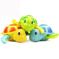 hot【DT】✴☏❧  Baby Toddler Bathing Tortoise Turtle Pool Beach Classic Chain Clockwork Kids Playing