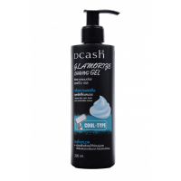 DCASH GLAMORLGE SHAVING GEL 220 มล. #เจลโกนหนวด ดีแคช แกลมเมอไรซ์ เชฟวิ่ง เจล