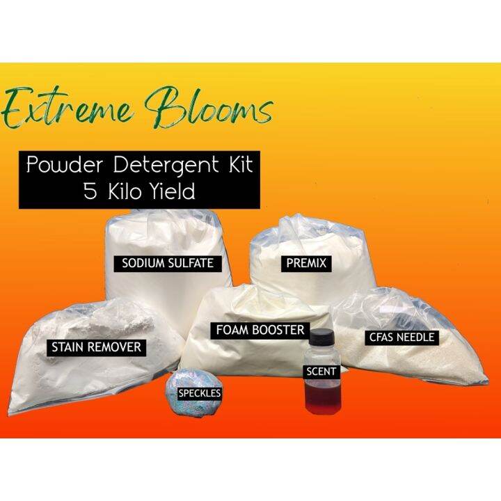 Exteme Blooms Powder Detergent Kit 5 Kilo Yield Lazada PH