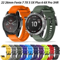 ✽▣ 22 26mm Smartwatch dla Garmin Fenix 7 7x6 6 6x Pro 5 5X pasek pasek silikonowy prekursora 935 945 szybkiego uwalniania bransoletka Correa