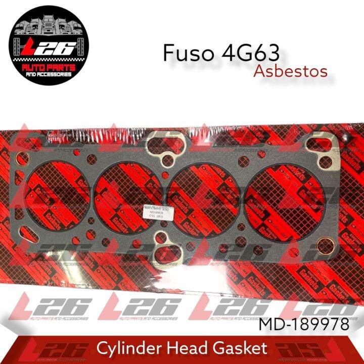 Fuso 4G63 Cylinder Head Gasket MD189978 Asbestos Lazada PH