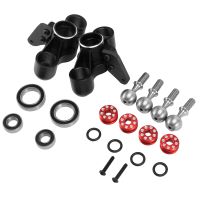 Metal Front Steering Block with Bearing for 1/8 Arrma V5 KRATON Notorious Outcast 6S RC Car Upgrades Parts Accessories