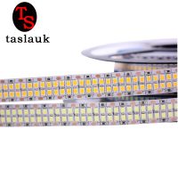 1/2/3/4/5M แถบไฟ LED 2835 240Leds/M 480Leds/M ความสว่างสูง DC12V 2835ยืดหยุ่นได้แสงอุ่นสีขาว LED สีขาว5เมตร/ล็อต