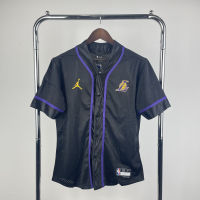 เสื้อสเวตเตอร์ถักแบบติดกระดุมเสื้อเสื้อกีฬาของแท้2023-24ลอสแอนเจลิสเลเกอร์ส