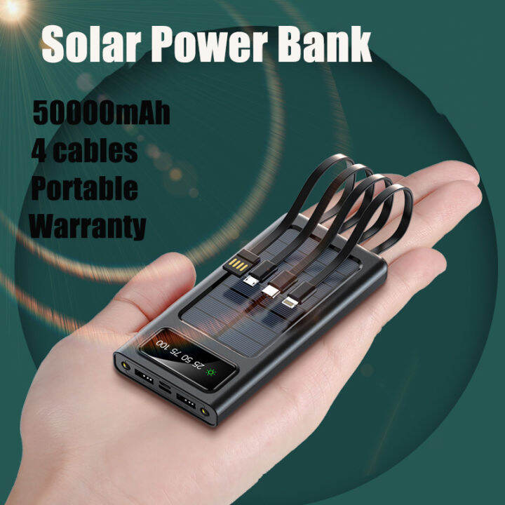 solar powerbank 500000mah original power bank original brand fast