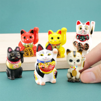 Kenelephant Original Gashapon แคปซูลของเล่น Kawaii น่ารัก Fortune Cat Figurine Miniature Gacha รูปอะนิเมะ Ornaments