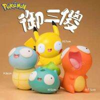 ส่งเร็วโปเกมอนภาพอนิเมะ GK Kawaii น่ารักพิกะจูเซนิกาเมะ Charmander Bulbasaur PVC หุ่นแอคชั่นของขวัญของเล่นแบบจำลองสะสม