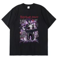 Japanese Anime Black Clover Yami Sukehiro T Shirt Men Causal Summer Short Sleeve T-Shirts Vintage T-Shirt Unisex Fashion Clothes S-4XL-5XL-6XL