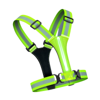 Reflective Vest High Visibility Rechargeable Running Light for Walking At Night for Night Running Gear for Runners Walkers