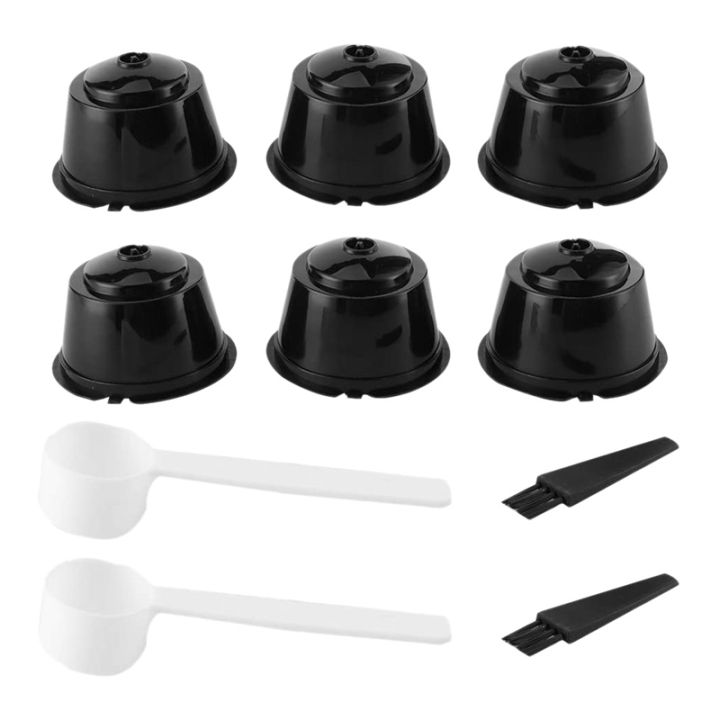 Reusable Coffee Capsule For Nescafe Dolce Gusto Machine Refillable Coffee  Capsule Filter Cup Kit
