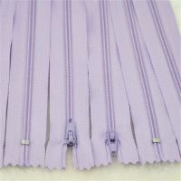 ☃┋ 10 pcs Purple Color Nylon Coil Zippers Tailor Sewing Tools Craft 9 Inch Z03