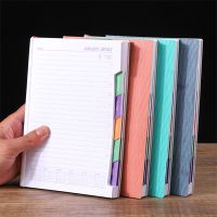 [Hagoya Stationery Stor] A5 Multicolor Agenda 2023 Daily Plan Notebook With Index 365 Days Notepad Weekly Planner Stationery Office School Supplies