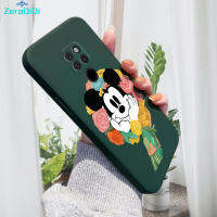 ZeroQiQi เคสโทรศัพท์สำหรับ Huawei Mate20 Mate 20 Pro Mate เคสมิกกี้เมาส์ลายการ์ตูนเคสโทรศัพท์เคสป้องกันทนแรงกระแทกคลุมทั้งหมดของเหลวทรงสี่เหลี่ยมดั้งเดิม