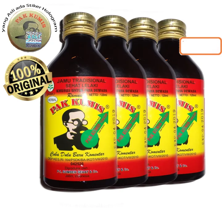 4 Botol Jamu Pak Kumis Lazada Indonesia