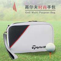 ชุดกระเป๋าถือกอล์ฟ TaylorMade ของแท้กระเป๋าลูกกอล์ฟนักกอล์ฟที่จับกระเป๋าเล็กๆชุดอุปกรณ์กอล์ฟ2023ใหม่