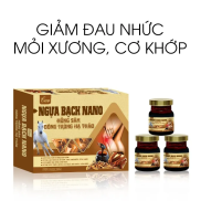 Hộp 3 hũ Cao Ngựa Bạch Nano Hồng Sâm Đông Trùng Hạ Thảo giúp bổ khớp