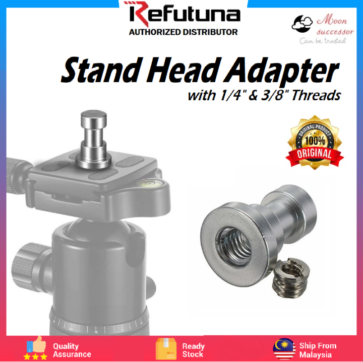Refutuna Light Stand Screw Adapter Mount Light Stand Mount Stand Head