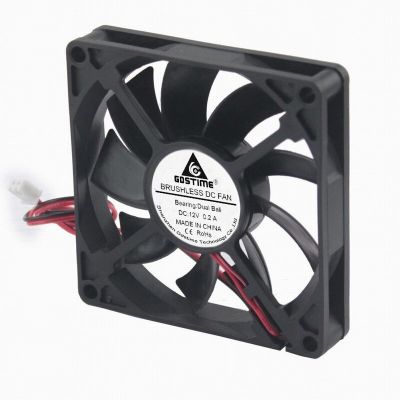 100 Pcs Gdstime DC 12V 2Pin 8015 80mm*80mm*15mm Dual Ball Bearing Brushless Cooler Cooling Fan 80mm x 15mm 8cm Cooling Fans