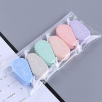 6 pcs/set Cute Mini Morandi Color Correction Tape Kawaii Small Portable Writing Correct Tape Tool School Student Stationery