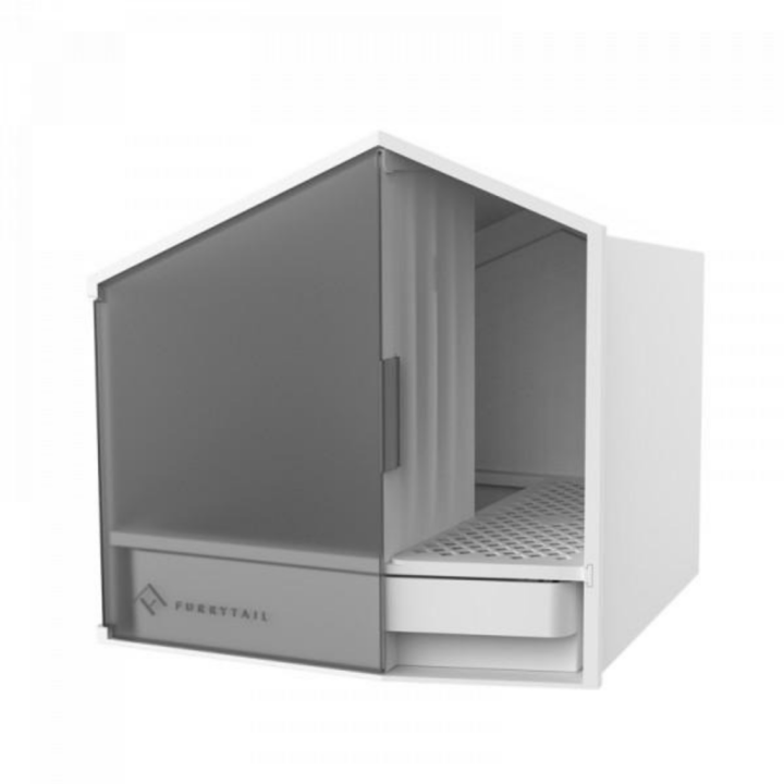 Furrytail GlOW HOUSE CAT LITTER BOX ห้องน้ำเเมว รูปบ้าน เฟอรี่เทล