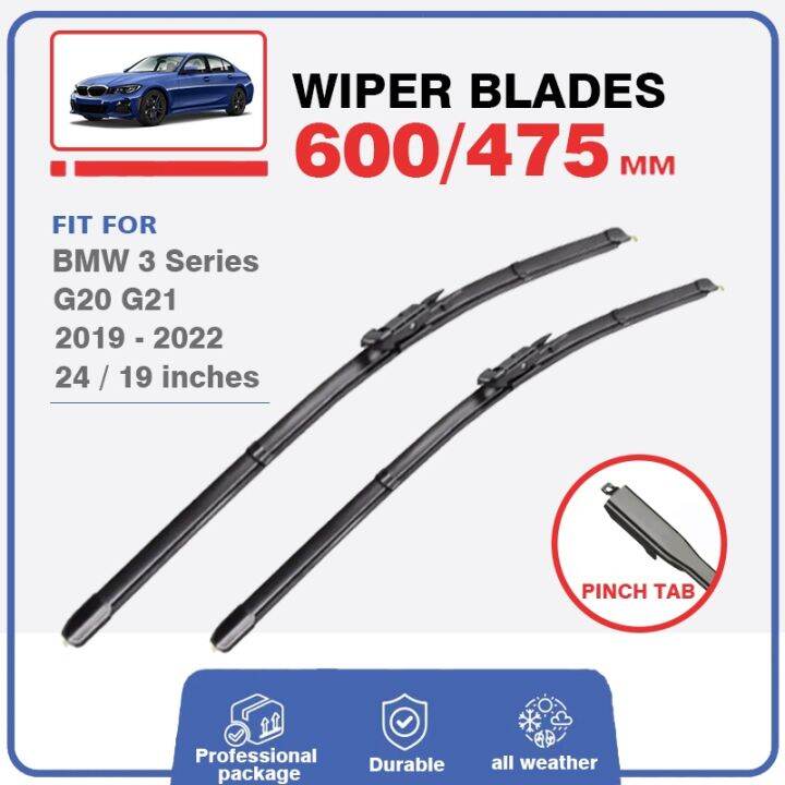 [BETTER] Car Front Wiper Blade Brushes For BMW 3 Series G20 G21 2019