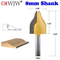 【hot】✴  CHWJW 1PC 8mm Shank Panel Raiser Router Bit - Ogee Bead woodworking bits milling