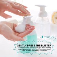 150/100/60/30ML Empty Plastic Foaming Hand Soap Dispenser Foam Pump Bottle Bathroom Plastic Bottle Transparent With Flat Head