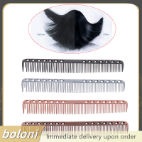 ? boloni 1X เหล็กกล้าไร้สนิม cricket hair comb Anti STATIC Cutting comb Professional