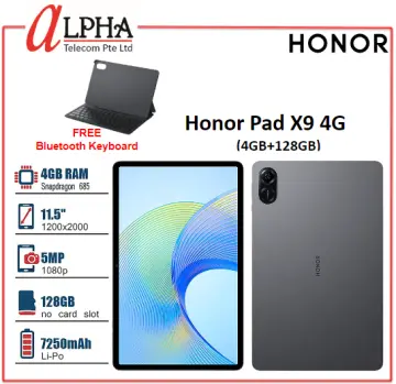 LTE) HONOR Pad X9 11.5” 4GB+128GB Bluetooth Octa Core Android PC Tablet  (New)
