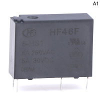 [สเปรย์สำหรับเยาวชน] HF46F-ก.-5 12 24 -HS1 -HS1T 7A 5A 4Pin 250VAC 30VDC DC5V รีเลย์12V 24V HF46F-12-HS1